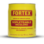 CEMENTO DE CONTACTO "FORTEX" X 18 LTS. "SOPLETEABLE" - INCOLORO