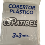 COBERTURA PLAST. MULTIUSO NEGRA 3X3 SPATIBEL