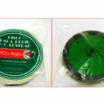 PLAQUETA PARA PULIR "PICO ROJO" VERDE