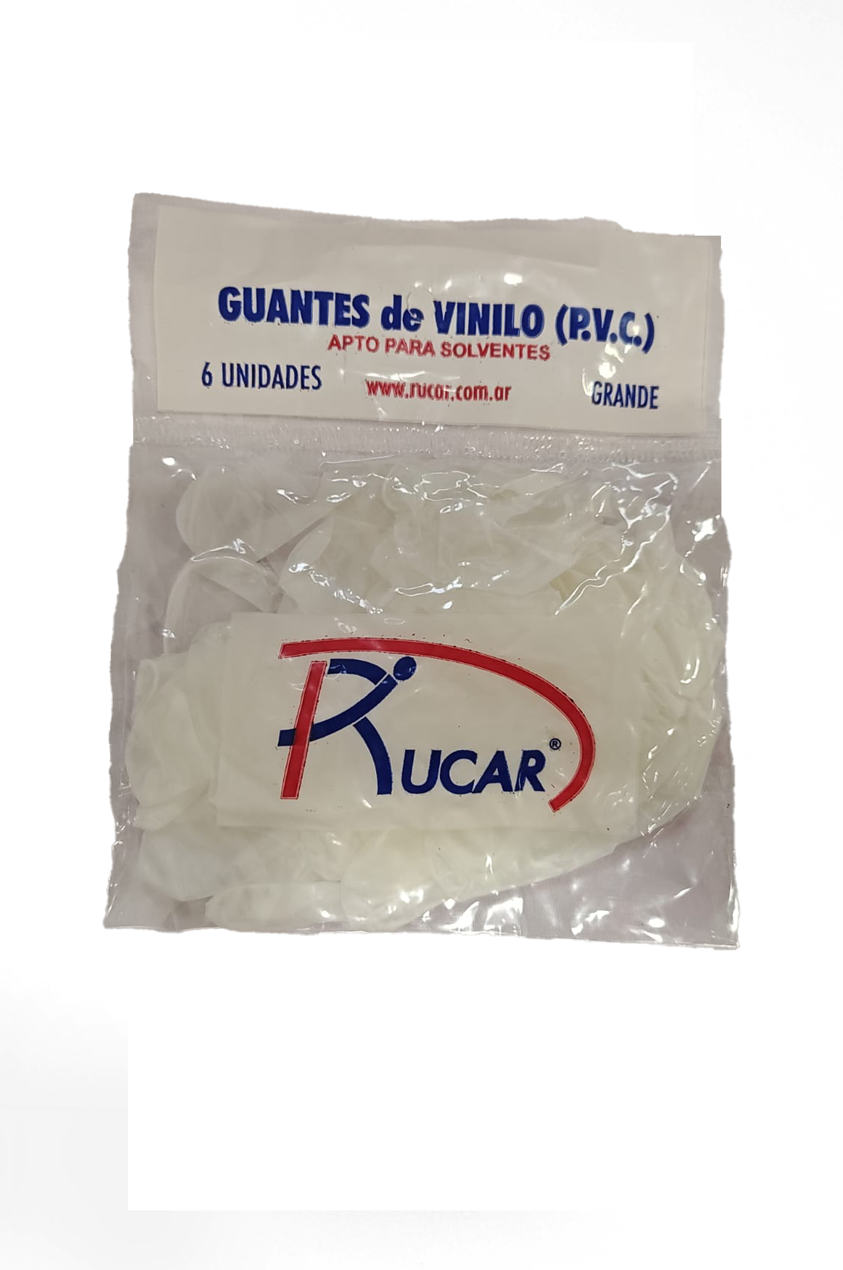 Guante-PVC Bolsa Guantes Descartables Vinilo por 10 unidades - Image 1