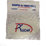 Bolsa Guantes Descartables Vinilo por 6 unidades